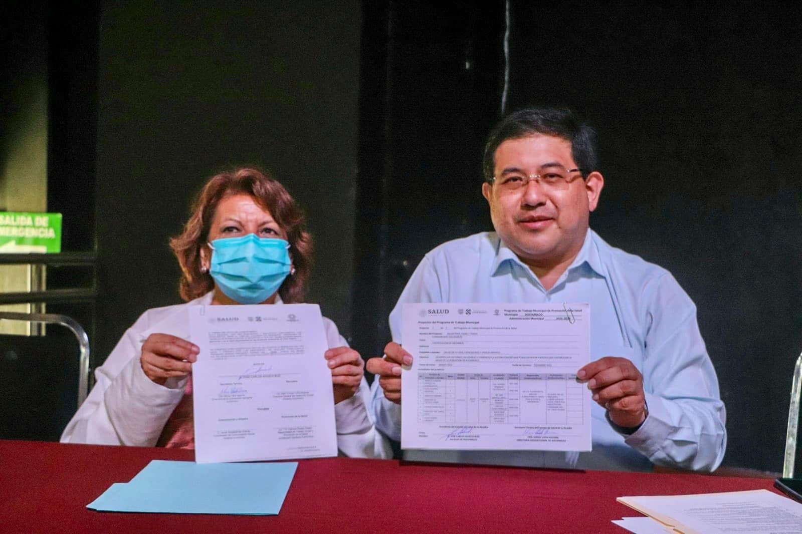 Promueve José Carlos Acosta programa de salud en Xochimilco