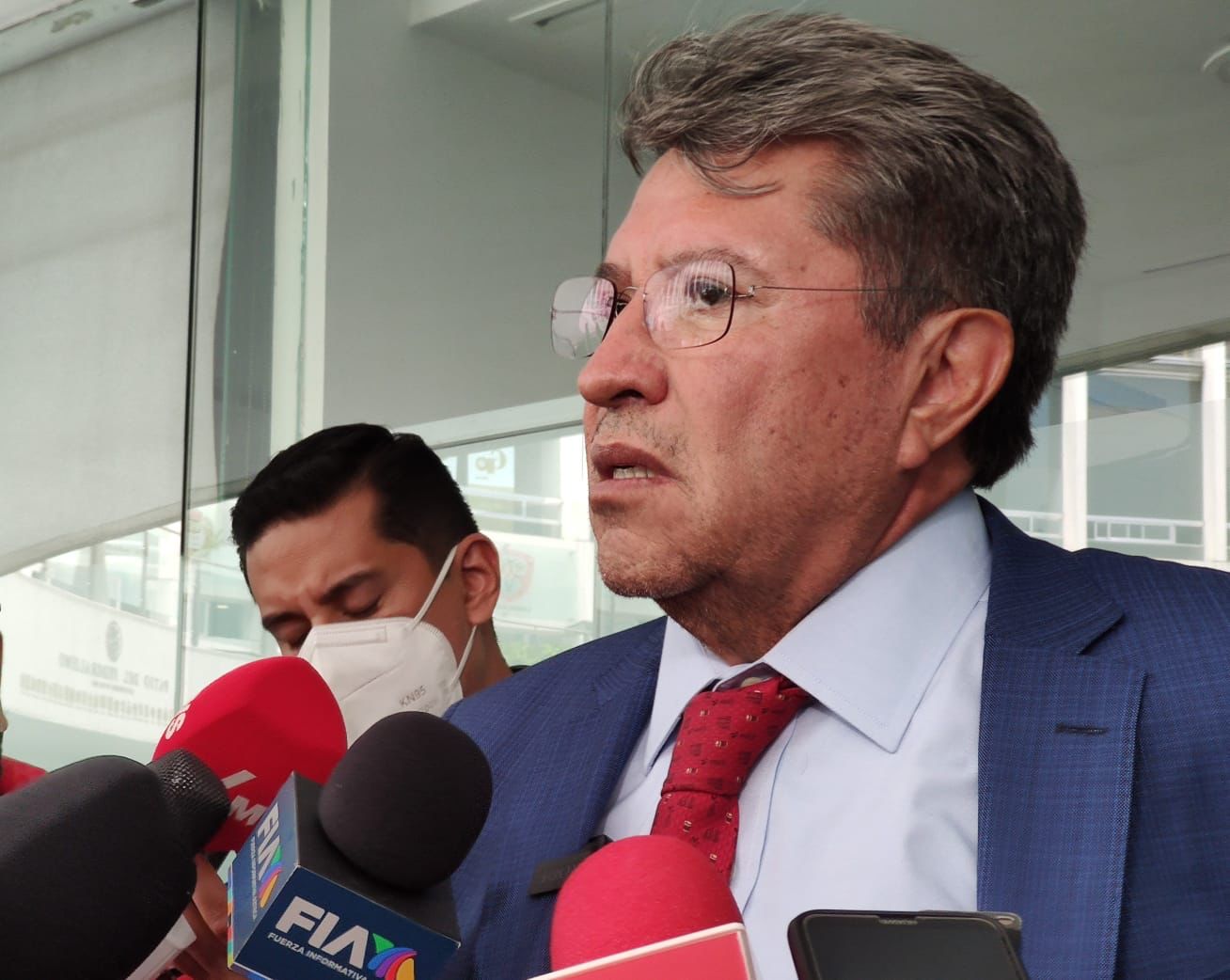 Dice Ricardo Monreal que sin MC, oposición no será competitiva en el 2024