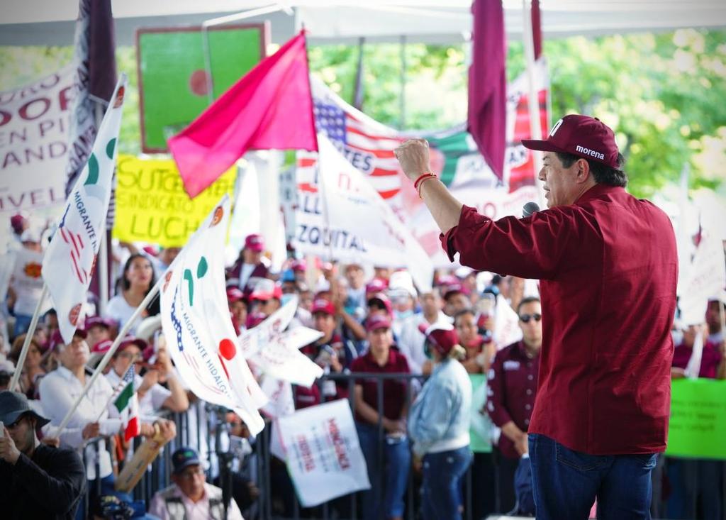 Mario Delgado afirma: «derrotamos a esta alianza perversa del PRI-PAN-PRD»