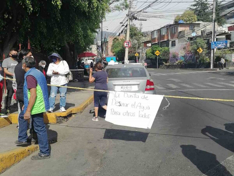 Crisis de agua en Magdalena Contreras