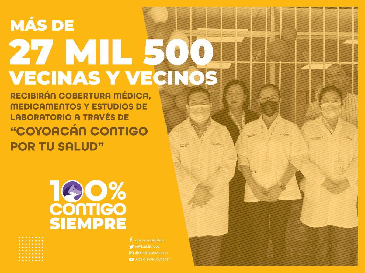 ¿Conoces el programa de atención médica gratuita de Coyoacán?