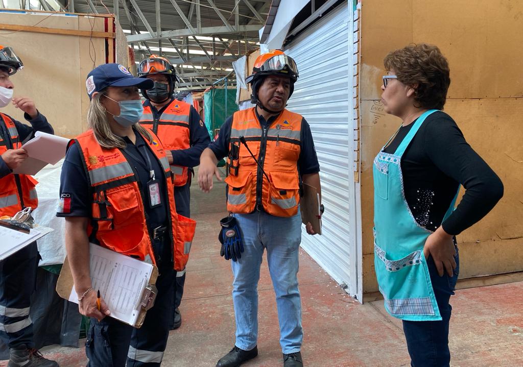 Ordena José Carlos Acosta prevenir riesgos en Mercados Públicos de Xochimilco