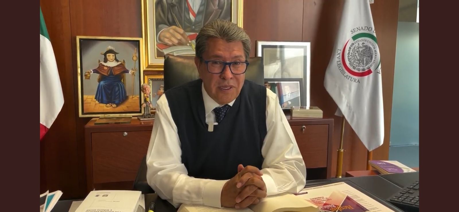 Unidad, pide Ricardo Monreal a militantes de Morena