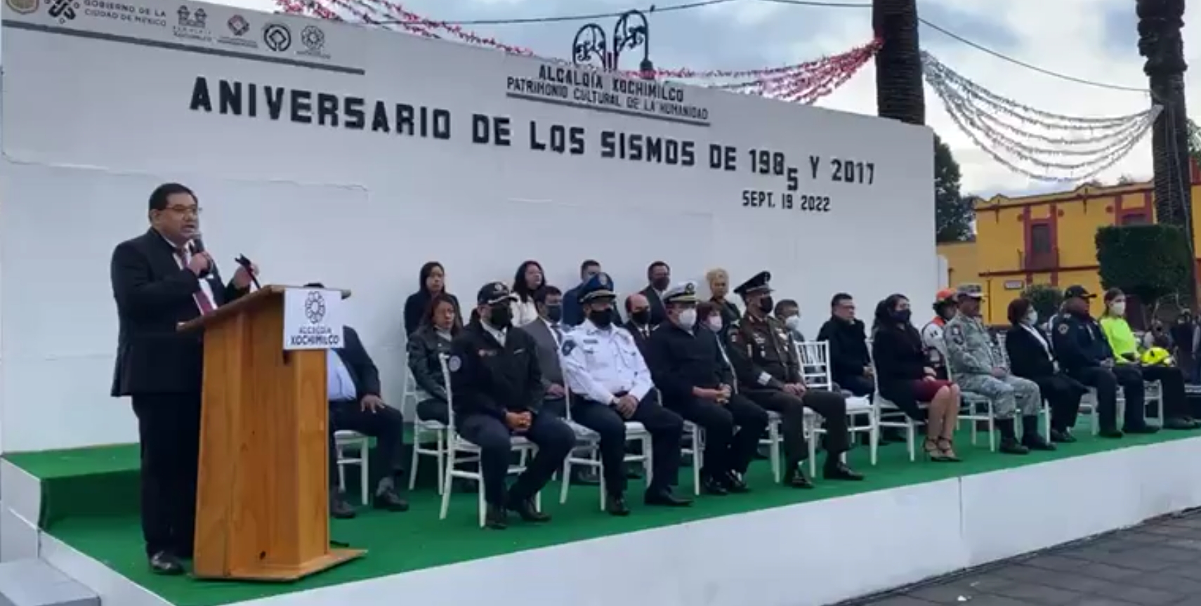 Hoy por hoy, la reconstrucción en Xochimilco está a más del 95%, afirma José Carlos Acosta