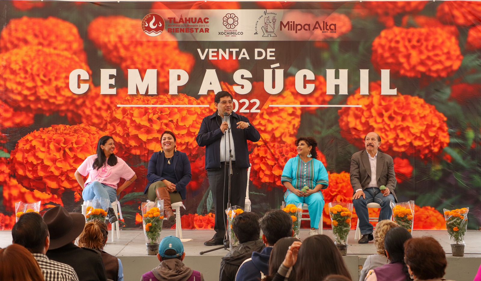 Aumenta más de 40% producción de cempasúchil en CDMX