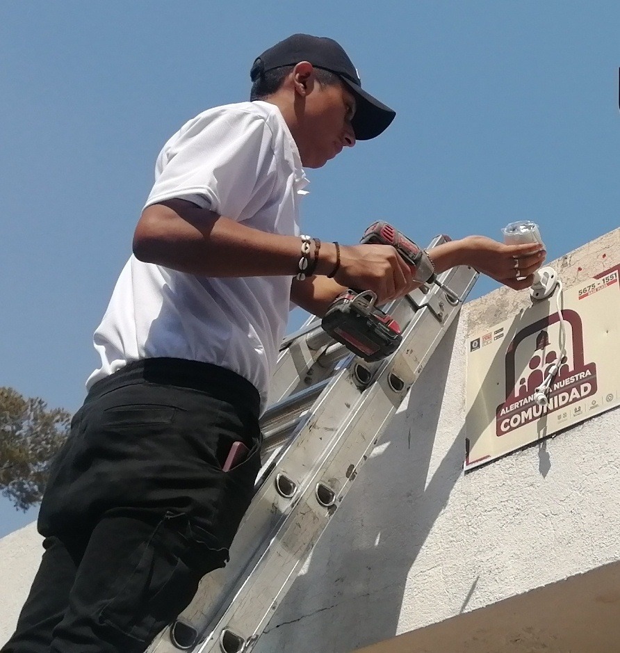 Arranca alcaldía Xochimilco instalación de cámaras de vigilancia