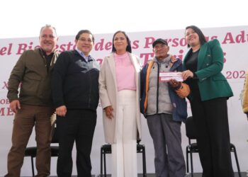 Tarjetas de Bienestar llegan a Xochimilco