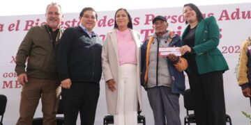 Tarjetas de Bienestar llegan a Xochimilco