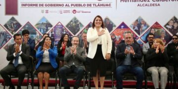 ALCALDESA DE TLÁHUAC BRINDA SU PRIMER INFORME DE GOBIERNO AL PUEBLO