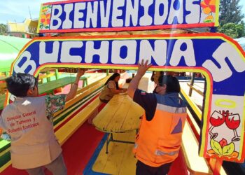 Revisan trajineras en Xochimilco por seguridad de turistas