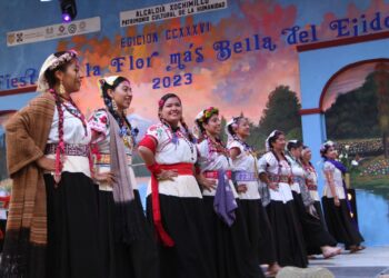 ‘La Flor más Bella del Ejido’, tradición y colorido llega a Xochimilco