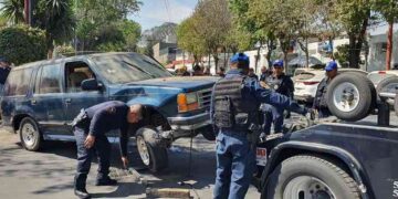 Entrega alcaldesa de Tlalpan predio para autos siniestrados; sólo se llevan 2