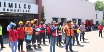 REDUCCIÓN DE TIEMPO DE EVACUACIÓN: META DE BRIGADISTAS DE XOCHIMILCO