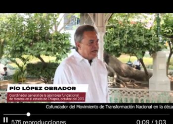 Pío López Obrador invita a sumarse al proyecto de Marcelo Ebrard