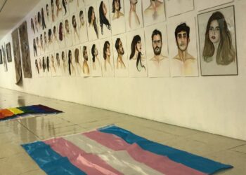 "El paisaje de tu rostro" viaja en la estación Zócalo-Tenochtitlan