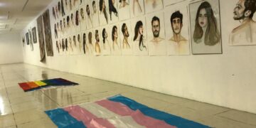 "El paisaje de tu rostro" viaja en la estación Zócalo-Tenochtitlan