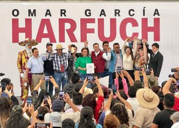 Omar García Harfuch inicia en Tláhuac recorridos como aspirante a coordinador de la defensa de la transformación