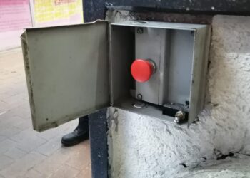 Acción premeditada falla en escaleras del Metro