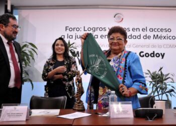 Increpan a Ernestina Godoy en el Senado