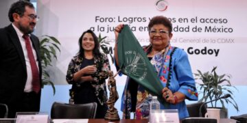 Increpan a Ernestina Godoy en el Senado