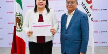 Berenice Hernández recibe registro de Morena como candidata única para la Alcaldía Tláhuac