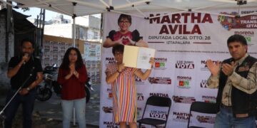 Martha Ávila se compromete a seguir haciendo historia en el distrito 28