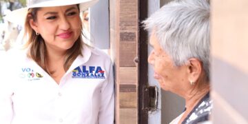 Destruyen propaganda de Alfa González, presenta denuncia ante Fiscalía CDMX