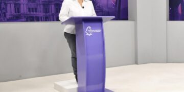 Margarita Saldaña gana debate con propuestas; fue agredida a dueto por Morena y MC