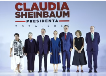Claudia Sheinbaum presenta a seis integrantes de su Gabinete
