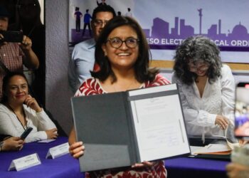 Aleida Alavez, la candidata más votada con 615 mil sufragios