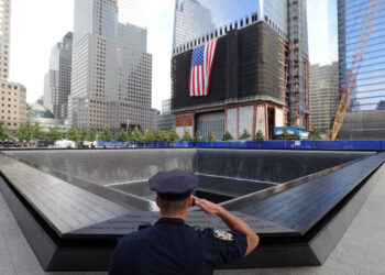 Homenaje a las víctimas de las Torres Gemelas en el 23 aniversario del 11 de septiembre