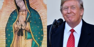 Donald Trump desata polémica al publicar imagen de la Virgen de Guadalupe