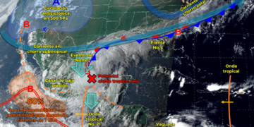 Francine se convertirá en huracán y afectará a México