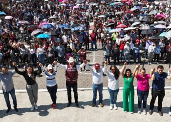 Más de 4 mil personas convoca en Tláhuac Rigoberto Salgado en asamblea del "Triunfo del Pueblo"