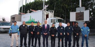 Más de 200 cámaras y dos unidades móviles del C5 cuidan a peregrinos