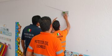 Alerta sísmica en escuelas de Xochimilco
