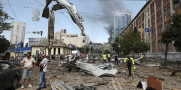 Ataque con drones rusos contra Kiev deja siete muertos