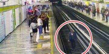 El Metro pide a usuarios no tirar objetos a las vías