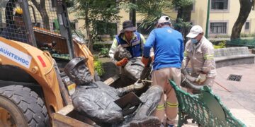 Liz Salgado defiende retiro de estatuas del Che y Fidel: «No representan ni libertad ni democracia»