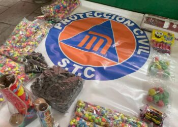 Suman 130 kilos de pirotecnia asegurada en el Metro