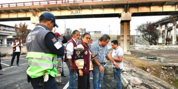 Aparece grieta en bajo puente La Concordia y activan protocolo de seguridad