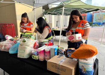 Más de 5 toneladas de ayuda: Alcaldía Cuauhtémoc amplía centro de acopio