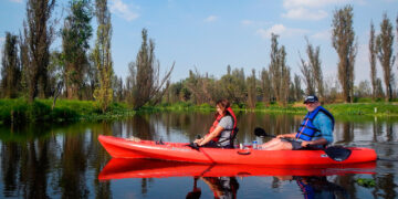 Crece el kayak en Xochimilco y piden proteger su ecosistema