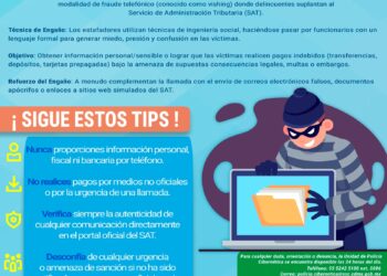 Crece fraude telefónico que usa identidad del SAT, advierte SSC